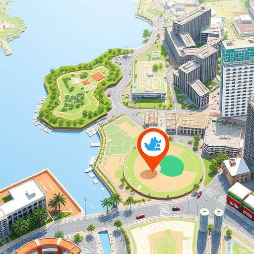 Mapa mostrando a localizaäão da Oásis Verde na Rua das Orquídeas, 456, Centro, Florianópolis - SC.