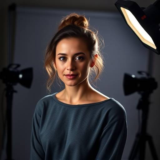 Retratos profissionais em estüdio com iluminaäão suave.